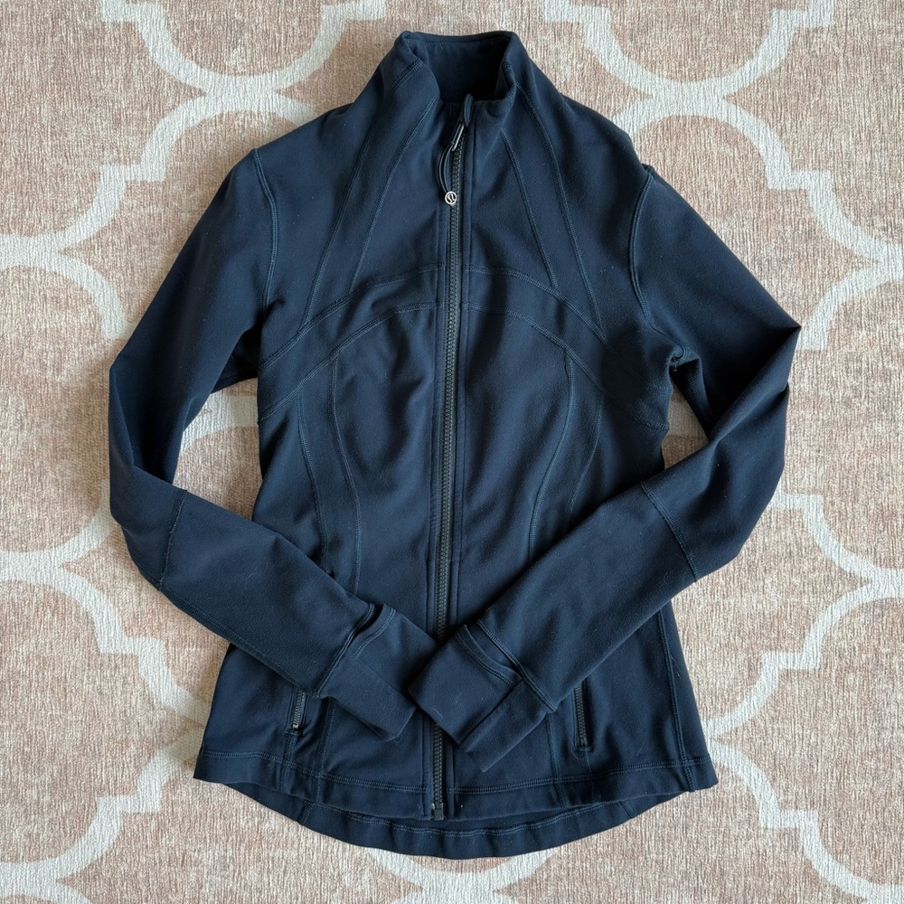 Lululemon define jacket true navy size 6